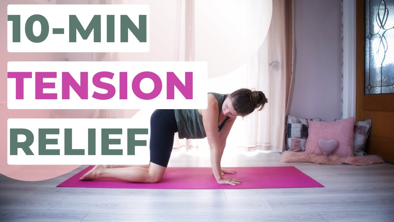 10 Minute Yoga Full-Body Stretch for Tension Relief — Yin Yoga class, 13 minutes
