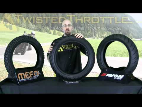Motorcycle tire sizes and tire labels