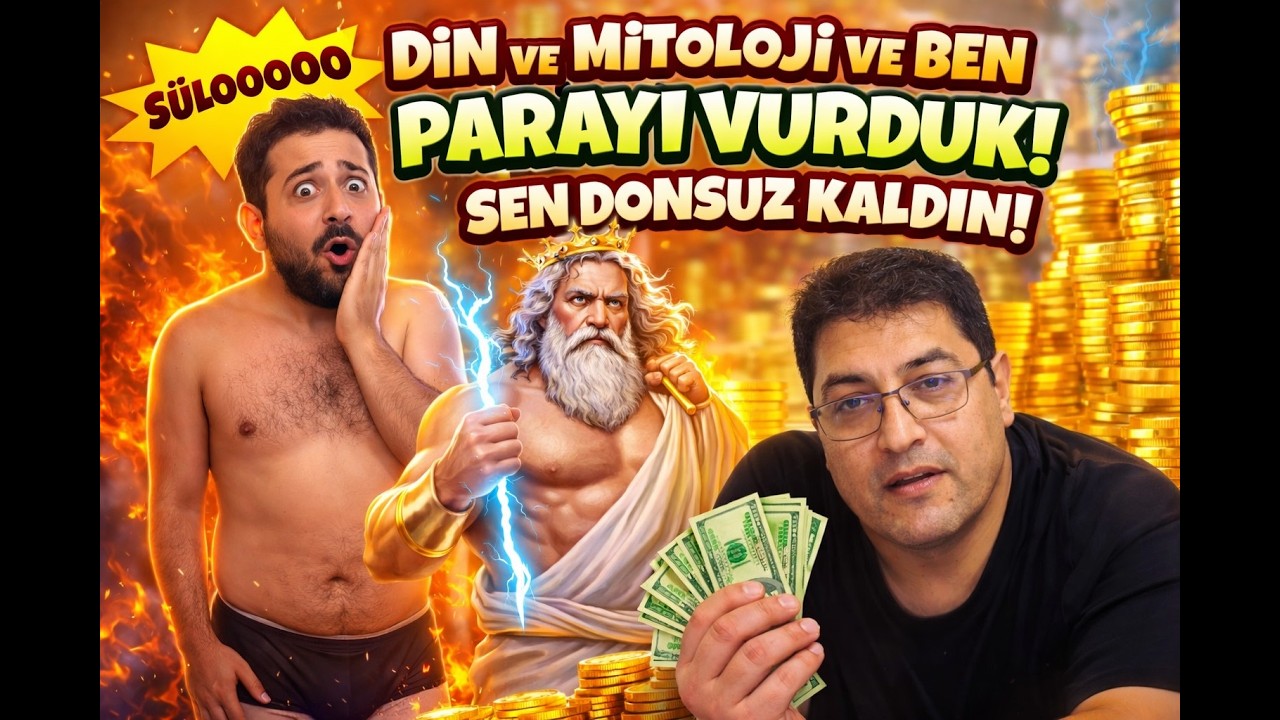 Tülo, Din ve Mitoloji ve Ben Parayı Vurduk. Sen Donsuz Kaldın