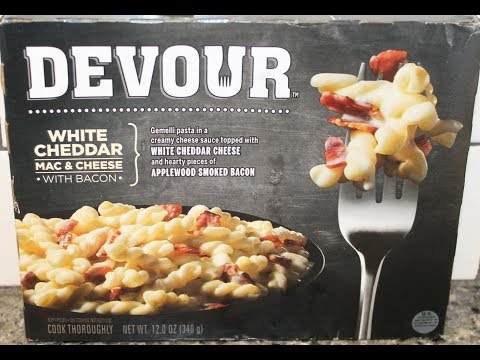Devour: White Cheddar Mac & Cheese with Bacon Review