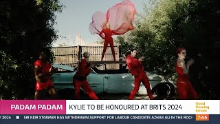 Kylie Minogue to be named global icon at Brit Awards (GMB 2024)