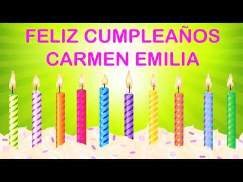 CarmenEmilia  Wishes & Mensajes - Happy Birthday