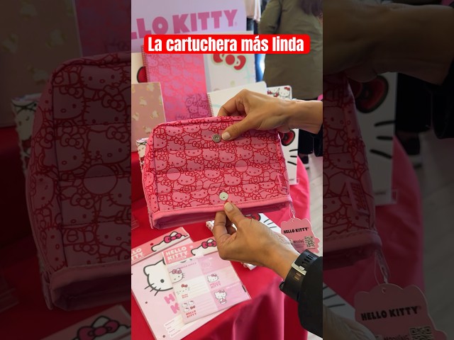 Vídeo relacionado con Hello Kitty Hearts & Dots Estuche Triple Rosa 22x12x5 cms Poliéster L
