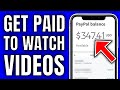 Make Money Watching Videos 2021 GET PAID FAST