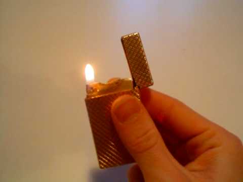 comment remplir briquet dupont