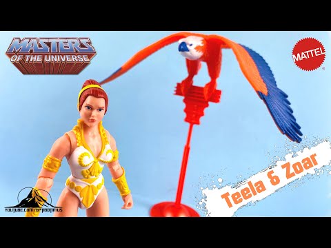 Mattel Masters of the Universe Origins TEELA & ZOAR Video Review