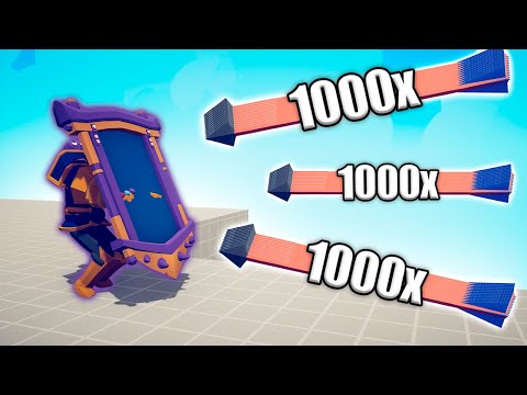THANOS MIRROR SHIELD vs 1000x OVERPOWERED - TABS | Totally Accurate Battle Simulator 2024