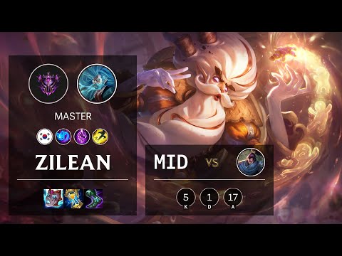 Zilean Mid vs Yasuo - KR Master Patch 10.23