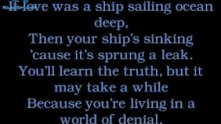 World of Denial - Joan Jett - Lyrics