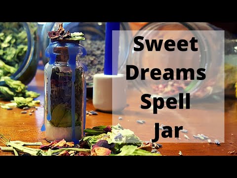 Sweet Dreams Spell Jar