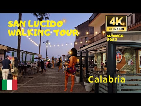 SAN LUCIDO WALKING TOUR ITALY 🇮🇹 CALABRIA SUMMER