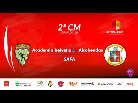 2ª CM jornada 16 ACADEMIA HELVETIA ALCOBENDAS - SAFA