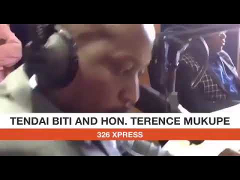 Tendai Biti and T Mukupe clash..part 1