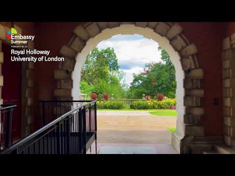 English Summer Camp for Teens at Royal Holloway University of London video