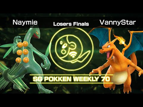 SGPW v. 70 -  Pokkén DX Losers Finals: Naymie (Sceptile, Suicune) vs. VannyStar (Charizard)