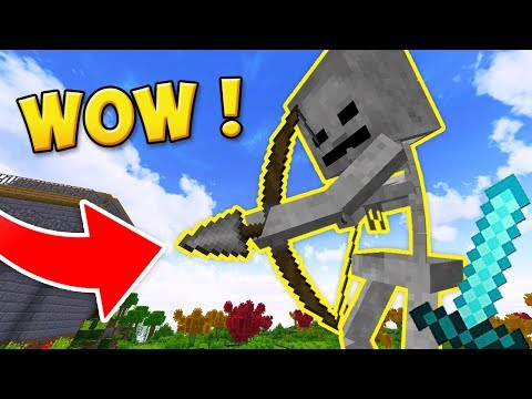 UN BOSS SQUELETTE GÉANT DANS MINECRAFT