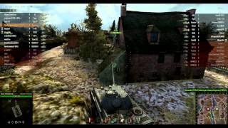 preview picture of video 'World of Tanks Gameplay: PzKpfw V Panther - 2012 08 14 (Panther Sniping Tactics)'
