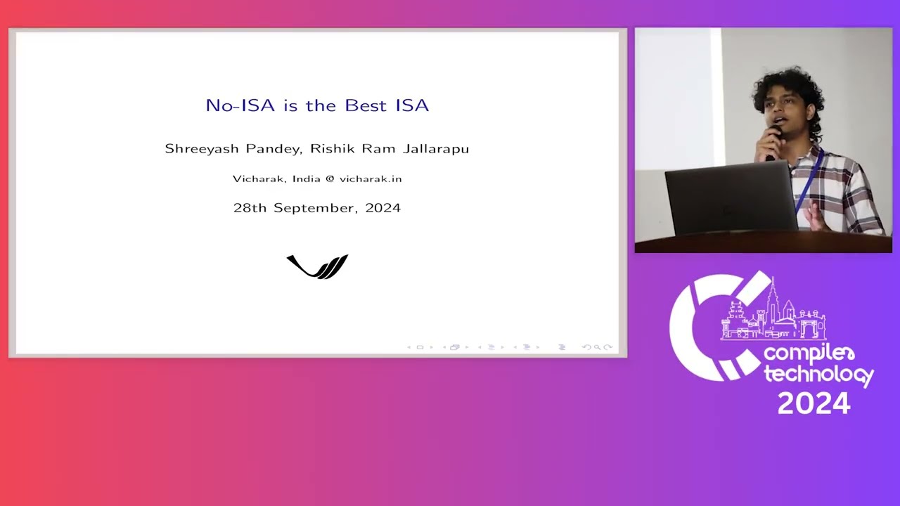 No-ISA is the Best ISA | Shreeyash Pandey & Rishik Ram Jallarapu | IICT'24