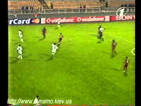 Лига чемпионов. Динамо - Стяуа. Гол Реброва