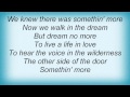 Live - We Walk In The Dream Lyrics