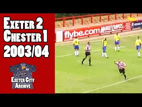 Exeter City 2-1 Chester - 23rd August 2003