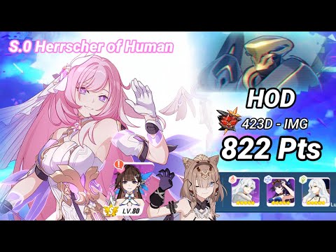 Redlotus D423: HOD (IMG) 822 Pts | HOH(S.0) JK RC Elie 3* - Honkai Impact 3