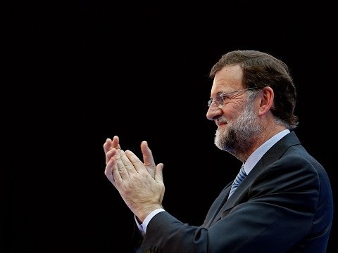 Mariano Rajoy en la reunión de la IDC en Roma