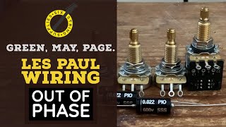 Video thumbnail for Les Paul Out of Phase Wiring (50's Wiring) by Six String Supplies