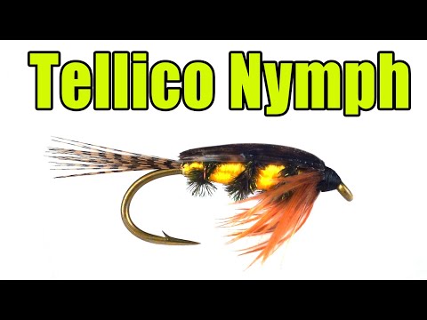 Tellico Nymph - Classic Vintage Fly Tying - Mike Stewart Fly Pattern