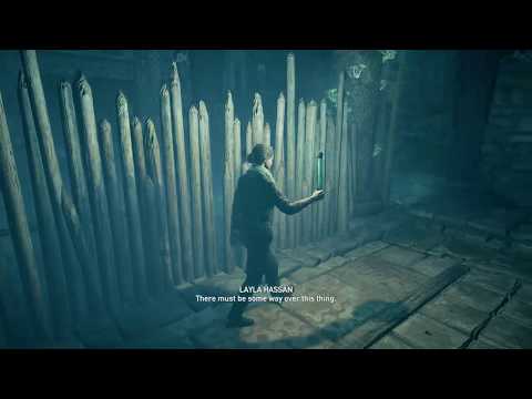Assassin's Creed Odyssey Agamemnon Tomb Walkthrough Layla Get Past First Barrier