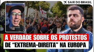 A Verdade Sobre os Protestos "Contra Imigrantes" na Europa