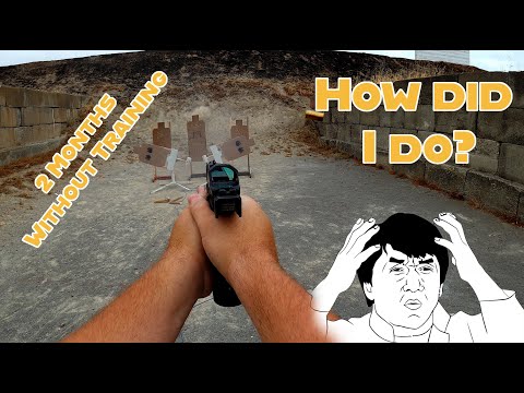 SDPS July IDPA Match Vlog - Two months off, lets see how I did!