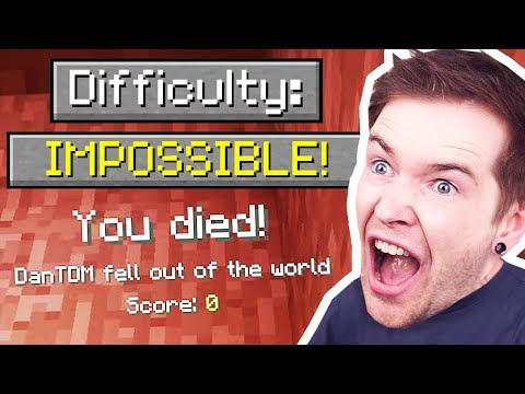 DanTDM - I Played IMPOSSIBLE Minecraft..