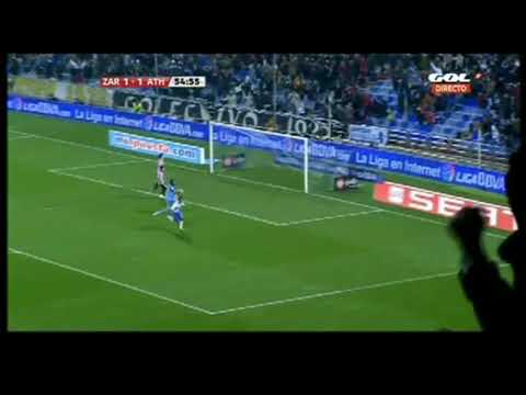 Liga 2010/11 Gol de Ikechukwu Uche / Real Zaragoza - Athletic Bilbao