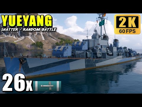 Destroyer Yueyang - Devastating strikes with deepwater torpedoes