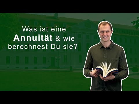 Annuitätenmethode | Universität Greifswald