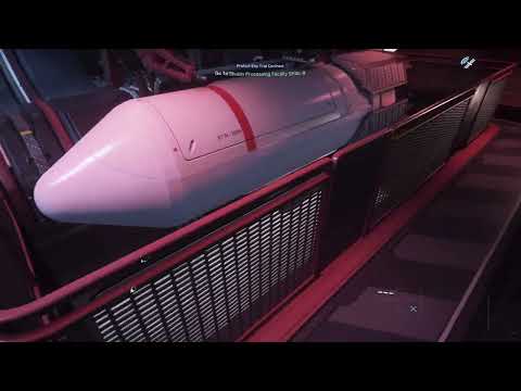 Star Citizen Hercules A2 MOB test with an unfortunate yeetage