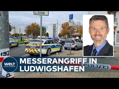 MESSERANGRIFF IN LUDWIGSHAFEN - Polizei: Zwei Tote - Täter angeschossen und schwer verletzt