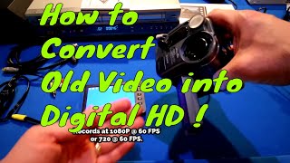 How To Convert Old 8mm Tapes to Digital in HD 😃 (No Software Needed! 😃❗)