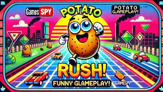Potato Rush Gameplay 🥔😂 | Funny Android Game Fun! 🎮🔥 | Hilarious Challenges | GameSpy
