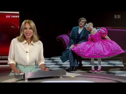 Interview SRF News, Saimir Pirgu in "Les Contes d'Hoffmann" at Zürich Opernhaus