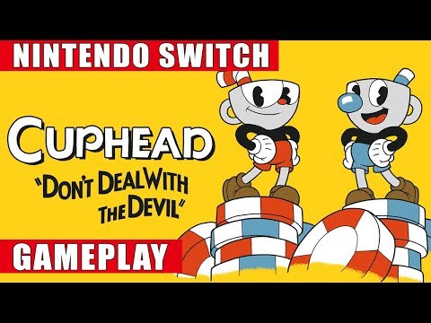 Cuphead Nintendo Switch Gameplay