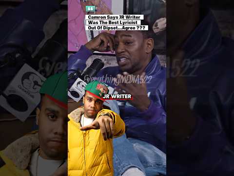 Camron Says JR Writer Was The Best Lyricist Out Of Dipset ...Agree ???
