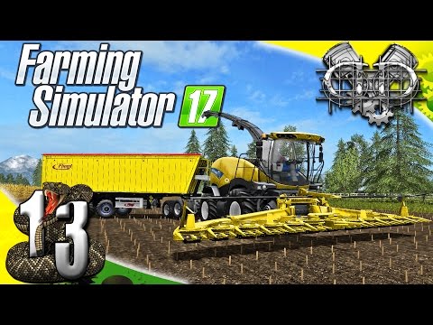 Farming Simulator 2017 Gameplay :EP13: New Holland Forage Harvester! (PC RattleSnake Valley)