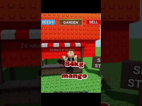 84kg #growagarden #roblox #challenge
