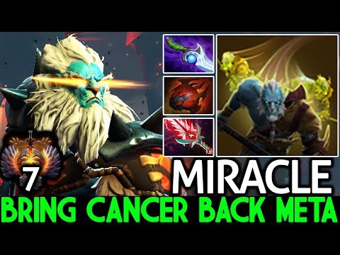 MIRACLE [Phantom Lancer] When Pro Bring Cancer Back to Meta 7.22 Dota 2