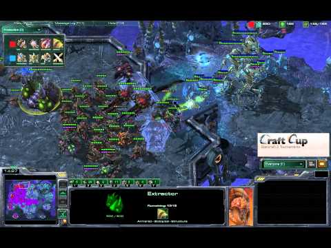 aTnSocke (P) VS aTnDarKFoRce (Z) G1[CraftCup] Starcraft 2