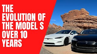 The Evolution of the Tesla Model S over 10 years