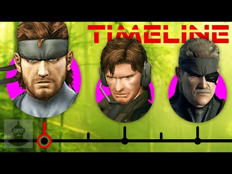 The Complete Metal Gear Solid Timeline (Pt. 2) - Solid Snake Ft. David Hayter | The Leaderboard