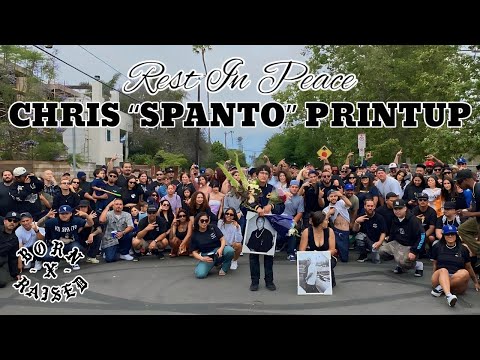 Spanto of Born x Raised Life Celebration w/ Family & Friends at Oakwood Park in Venice